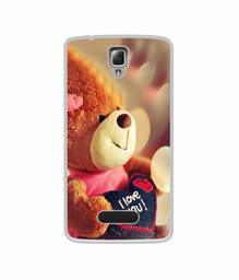 Amazon Brand - Solimo Designer Teddy Bear UV Printed Soft Back Case Mobile Cover for Lenovo A2010