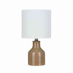 Amazon Brand – Stone & Beam Ceramic Table Lamp, Bulb Included, 16