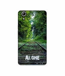 Amazon Brand - Solimo Designer Alone 3D Printed Hard Back Case Mobile Cover for Micromax Canvas Selfie 2 Q340