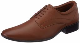 Burwood Men's Tan Leather Formal Shoes-6 UK (40 EU) (BW 408)