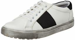 Amazon Brand - Inkast Denim Co. Men's White PU Sneakers-6 UK (40 EU) (7 US) (AZ-IK-006)