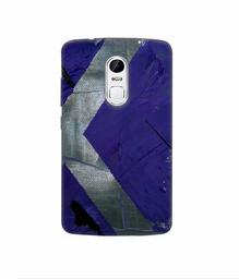 Amazon Brand - Solimo Designer Purple and Gray Texture 3D Printed Hard Back Case Mobile Cover for Lenovo Vibe X3