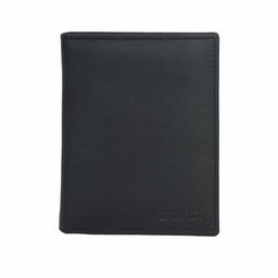 Eono Essentials RFID Mens Wallet Leather-Multi Credit Card with 2 ID Holder Slim Wallets (Black Nappa)