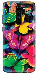 Amazon Brand - Solimo Designer Butterfly Design 3D Printed Hard Back Case Mobile Cover for Xiaomi Redmi Note 8 Pro