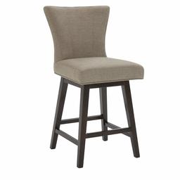 Amazon Brand – Stone & Beam Esme Memory-Swivel Counter-Height Barstool, 39.4