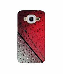 Amazon Brand - Solimo Designer Water Drop On Glass UV Printed Soft Back Case Mobile Cover for Samsung Galaxy J2 (2016)