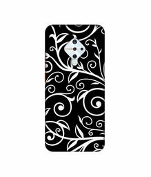 Amazon Brand - Solimo Designer Flower Patterns 3D Printed Hard Back Case Mobile Cover for Vivo S1 Pro