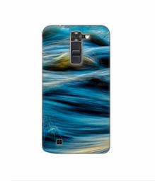 Amazon Brand - Solimo Designer Sea Wave 3D Printed Hard Back Case Mobile Cover for LG K7