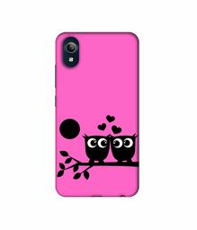 Amazon Brand - Solimo Designer Love Birds Vector 3D Printed Hard Back Case Mobile Cover for Vivo Y91i