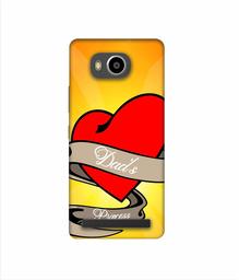 Amazon Brand - Solimo Designer Dad's Princess 3D Printed Hard Back Case Mobile Cover for Lenovo A7700