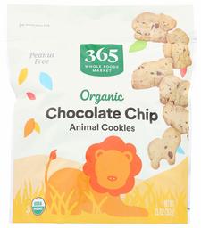 365 Everyday Value, Cookie Animal Chocolate Chip Organic, 11 Ounce