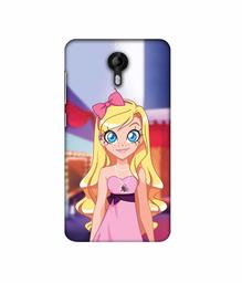 Amazon Brand - Solimo Designer Small Princess Vector 3D Printed Hard Back Case Mobile Cover for Micromax Canvas Nitro 4G E455