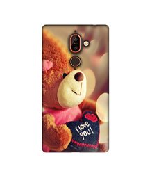 Amazon Brand - Solimo Designer Teddy Bear 3D Printed Hard Back Case Mobile Cover for Nokia 7 Plus