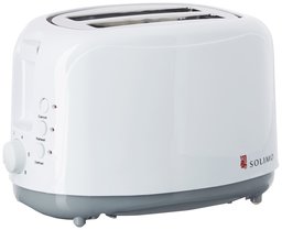 Amazon Brand - Solimo 750-Watt Pop-up Toaster (White)