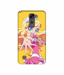 Amazon Brand - Solimo Designer Singing Girl Vector 3D Printed Hard Back Case Mobile Cover for LG Stylus 2