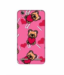 Amazon Brand - Solimo Designer Heart Holding Bear 3D Printed Hard Back Case Mobile Cover for Lenovo Vibe K5 Plus