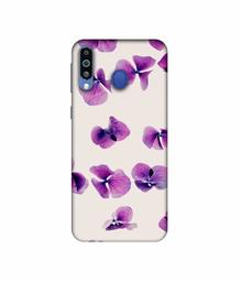 Amazon Brand - Solimo Designer Lily Petal 3D Printed Hard Back Case Mobile Cover for Samsung Galaxy M21