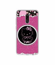 Amazon Brand - Solimo Designer Kitty with Glitter UV Printed Soft Back Case Mobile Cover for Mi Redmi 8