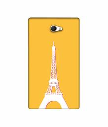 Amazon Brand - Solimo Designer Eiffel Tower 3D Printed Hard Back Case Mobile Cover for Sony Xperia M2