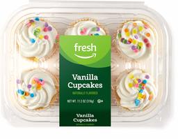 Fresh Brand – Vanilla Cupcakes, 11.2 oz (6 ct)