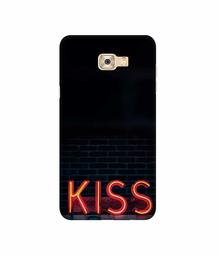 Amazon Brand - Solimo Designer Kiss 3D Printed Hard Back Case Mobile Cover for Samsung Galaxy C7 Pro