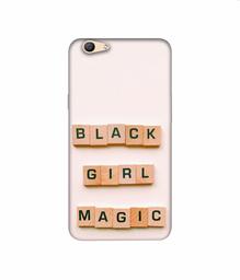 Amazon Brand - Solimo Designer Black Girl Magic 3D Printed Hard Back Case Mobile Cover for Oppo F1s