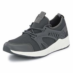 Klepe Men's Grey Running Shoes-11 UK (45 EU) (12 US) (KP831/GRY)