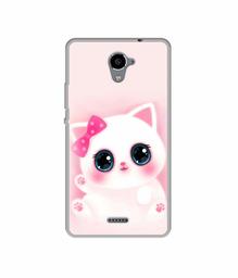 Amazon Brand - Solimo Designer Babby Kitty UV Printed Soft Back Case Mobile Cover for Panasonic Eluga Ray X