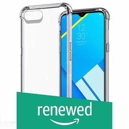 (Renewed) AmazonBrand - Solimo Mobile Cover (Soft & Flexible Back case) for Realme C2 (Transparent)