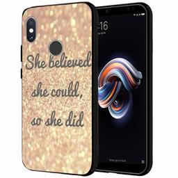 Amazon Brand - Solimo Designer Believe Printed Hard Back Case Mobile Cover for Redmi Note 5 Pro (D1241)