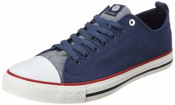 Amazon Brand - Symbol Men's Navy 2 Canvas Sneakers-11 UK/India (45 EU) (AZ-GI-360B)