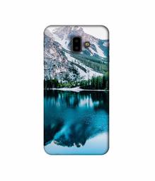 Amazon Brand - Solimo Designer Lake Mountain 3D Printed Hard Back Case Mobile Cover for Samsung Galaxy J6 Plus