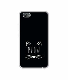 Amazon Brand - Solimo Designer Meow UV Printed Soft Back Case Mobile Cover for Vivo Y71