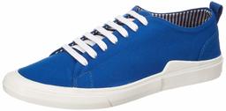 Amazon Brand - Symbol Men's Blue Canvas Sneakers-6 UK (40 EU) (7 US) (AZ-SY-407)