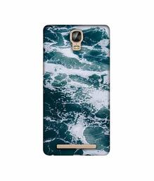 Amazon Brand - Solimo Designer Sea Waves 3D Printed Hard Back Case Mobile Cover for Gionee Marathon M5 Plus