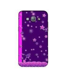 Amazon Brand - Solimo Designer Sparkling Stars 3D Printed Hard Back Case Mobile Cover for Samsung Galaxy A8