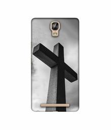 Amazon Brand - Solimo Designer Cross 3D Printed Hard Back Case Mobile Cover for Gionee Marathon M5 Plus