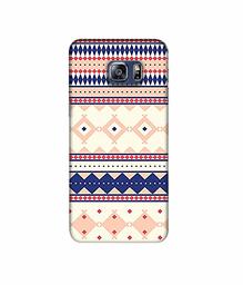 Amazon Brand - Solimo Designer Multi Shape Patterns 3D Printed Hard Back Case Mobile Cover for Samsung Galaxy S6 Edge Plus