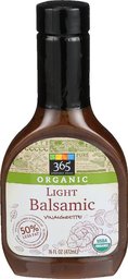 365 Everyday Value, Organic Light Balsamic Vinaigrette, 16 Ounce