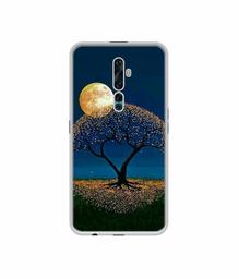 Amazon Brand - Solimo Designer Dark Night View UV Printed Soft Back Case Mobile Cover for Oppo Reno2 F