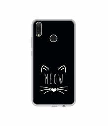 Amazon Brand - Solimo Designer Meow UV Printed Soft Back Case Mobile Cover for Huawei Y9 (2019)