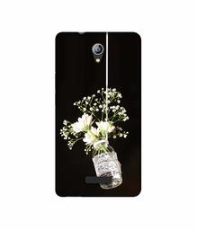 Amazon Brand - Solimo Designer Hanging Flowerpot 3D Printed Hard Back Case Mobile Cover for Micromax Canvas Pace 4G Q416