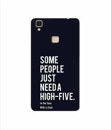 Amazon Brand - Solimo Designer High-Five 3D Printed Hard Back Case Mobile Cover for Vivo V3 Max