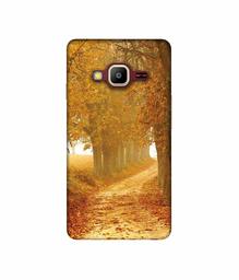 Amazon Brand - Solimo Designer Autumn Scene 3D Printed Hard Back Case Mobile Cover for Samsung Z2