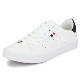 Klepe Men's White Sneakers- 7 UK (41 EU) (8 US) (A12/WHT)