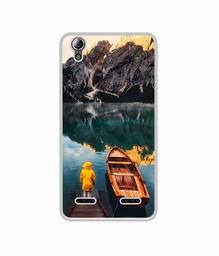 Amazon Brand - Solimo Designer Lake View UV Printed Soft Back Case Mobile Cover for Lenovo A6000