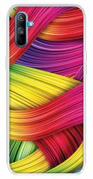 Amazon Brand - Solimo Designer Multicolor Colorful 3D Pattern Printed Soft Back Case Mobile Cover for Realme C3