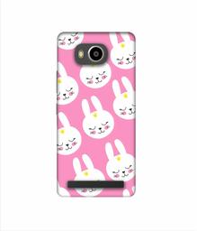 Amazon Brand - Solimo Designer Rabbit Pattern 3D Printed Hard Back Case Mobile Cover for Lenovo A7700