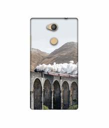 Amazon Brand - Solimo Designer Steam Train 3D Printed Hard Back Case Mobile Cover for Sony Xperia L2