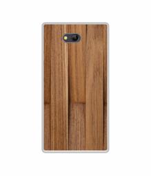 Amazon Brand - Solimo Designer Wooden Art UV Printed Soft Back Case Mobile Cover for Lyf Wind 4